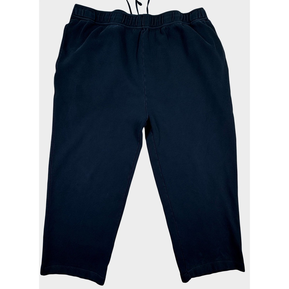 Bobby Jones Men Sweatpants XXL Black Elastic Drawstring Waist Pocket Cotton